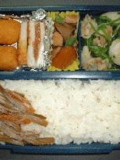 ホタテとほうれん草のバターソテー 9/19日弁当-レシピのメイン写真