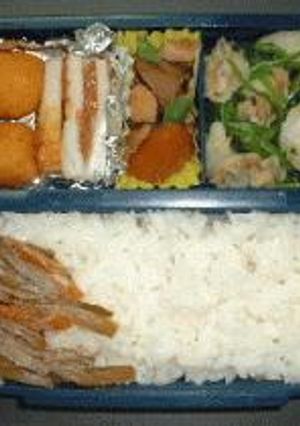 ホタテとほうれん草のバターソテー　9/19日弁当-レシピのメイン写真