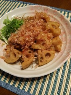 お弁当にも!れんこんの土佐煮♪-レシピのメイン写真