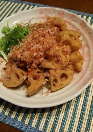 お弁当にも!れんこんの土佐煮♪-レシピのメイン写真