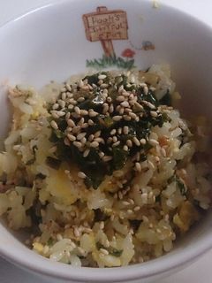 カブの葉ふりかけDeずぼら炒飯-レシピのメイン写真