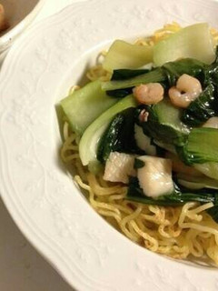 蒸し麺で♪かたやきそば-レシピのメイン写真
