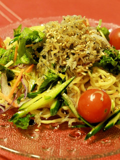 マルちゃん正麺 冷し中華 ジャコサラダ-レシピのメイン写真