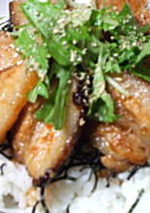 ジャン肉丼-レシピのメイン写真