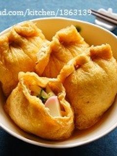 逆転きつねうどん!?うどん巾着-レシピのメイン写真