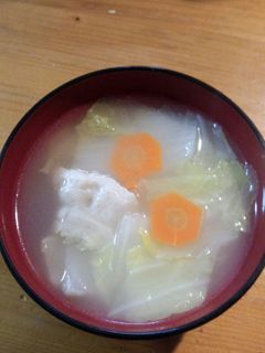 豚バラと白菜のぽかぽかスープ♪-レシピのメイン写真