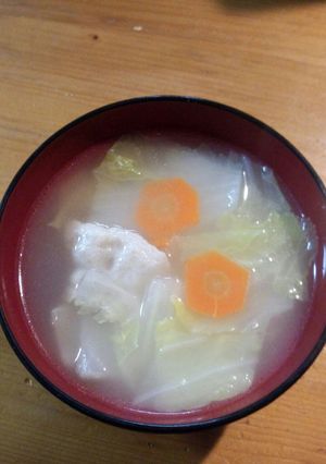 豚バラと白菜のぽかぽかスープ♪-レシピのメイン写真