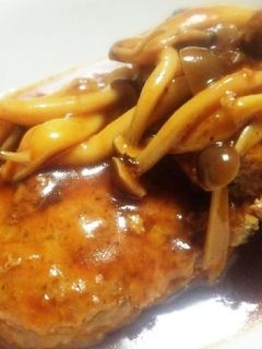 煮込みハンバーグ-レシピのメイン写真