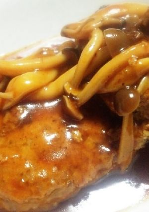 煮込みハンバーグ-レシピのメイン写真
