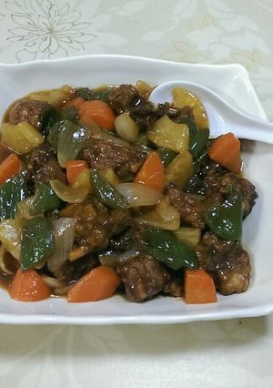 野菜たくさん、やわらか酢豚-レシピのメイン写真