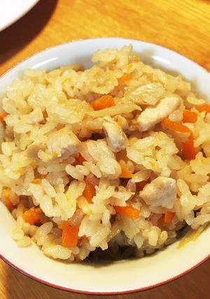 鶏ごぼうごはん-レシピのメイン写真