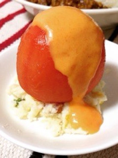 お手軽♪まるごとトマトサラダ☆東洋亭風-レシピのメイン写真