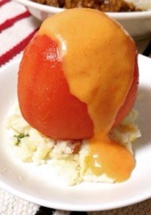 お手軽♪まるごとトマトサラダ☆東洋亭風-レシピのメイン写真