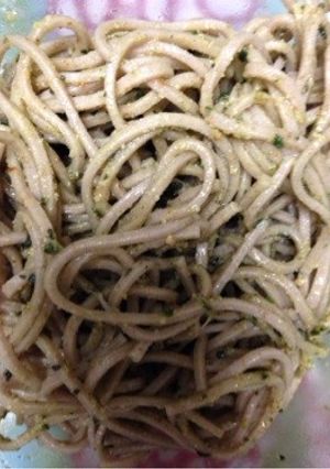 ジェノベーゼ蕎麦-レシピのメイン写真