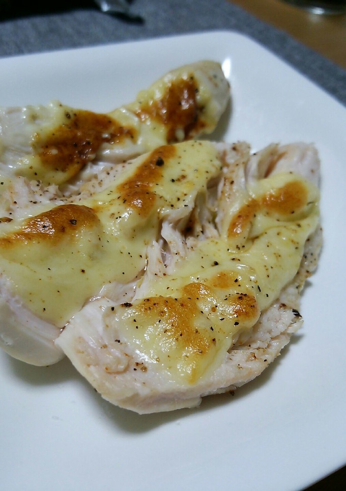 ささみのチーズ乗せ焼き-レシピのメイン写真