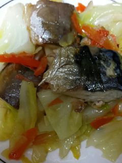 味付け要らず☆簡単☆塩さば野菜炒め-レシピのメイン写真