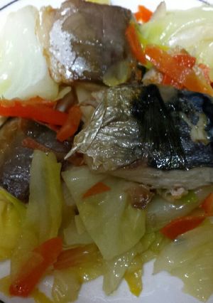 味付け要らず☆簡単☆塩さば野菜炒め-レシピのメイン写真
