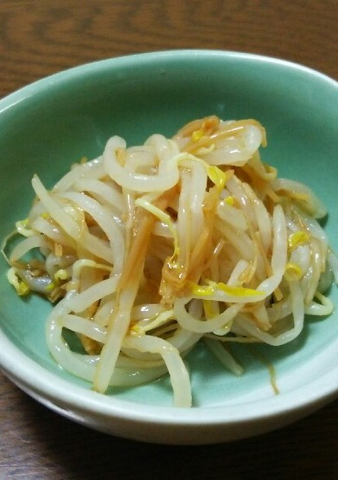簡単！美味しい★もやしのなめ茸和え-レシピのメイン写真