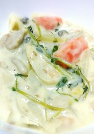 具がいっぱい♡シチュー風牛乳スープ-レシピのメイン写真