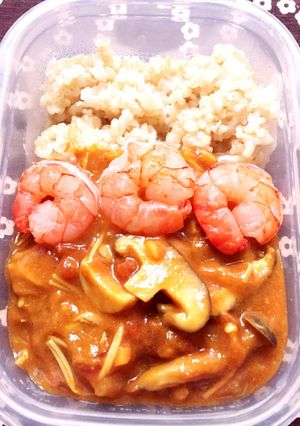 海老ときのこのトマトカレー-レシピのメイン写真