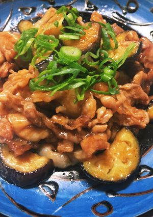 韓国風♪ナスと豚肉の生姜焼き☆-レシピのメイン写真