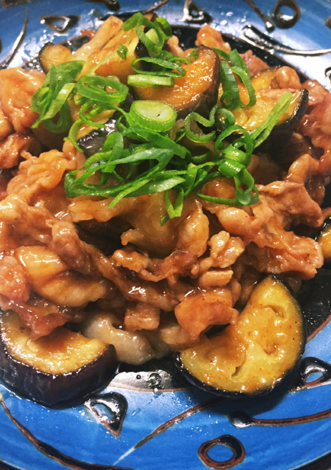 韓国風♪ナスと豚肉の生姜焼き☆-レシピのメイン写真