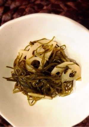 細切り昆布とレンコンの炒めもの-レシピのメイン写真