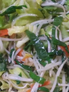 しゃきしゃき生姜風味野菜炒め-レシピのメイン写真