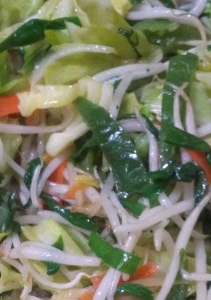 しゃきしゃき生姜風味野菜炒め-レシピのメイン写真