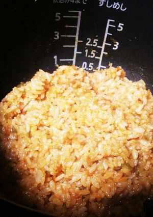 【覚え書き】炊飯器でケチャップライス-レシピのメイン写真