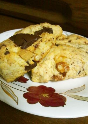 ざくざくチョコナッツスコーン-レシピのメイン写真