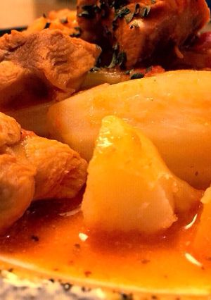 チキンじゃがいものトマトクリーム煮-レシピのメイン写真