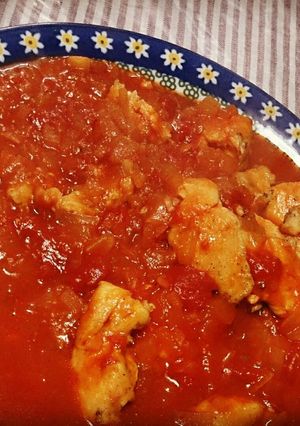 *定番*節約*簡単*鶏肉トマト煮込み-レシピのメイン写真