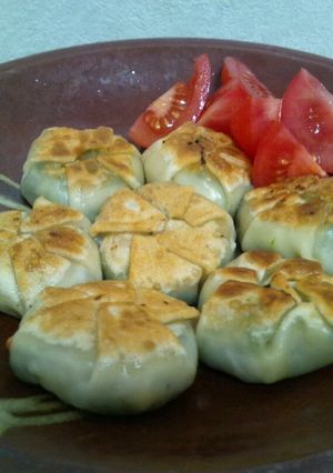 はんぺん入り♪豚ニラ饅頭-レシピのメイン写真