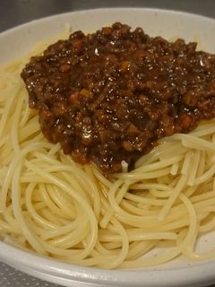 ハヤシライスの固形ルーでミートソース-レシピのメイン写真