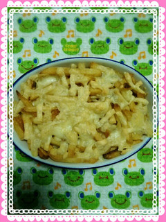 フライドポテトのチーズ焼き-レシピのメイン写真
