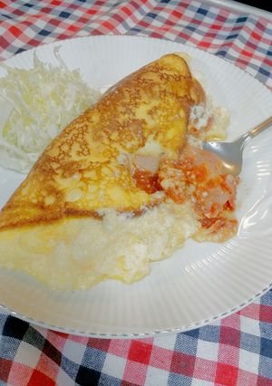 しゅわっと溶ける♡スフレオムレツ-レシピのメイン写真