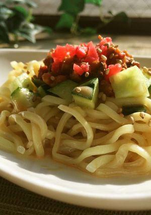 夏こそ食べたい✿愛しのミルキー胡麻冷し麺-レシピのメイン写真
