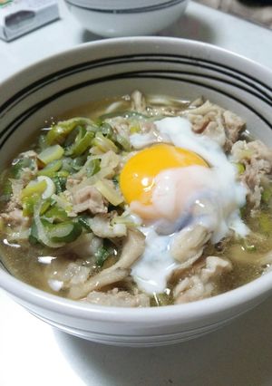 飲み干したくなる!!＊ねぎ塩肉うどん＊-レシピのメイン写真