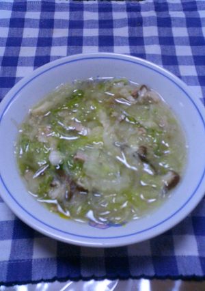 寒～い夜もほっかほか♡白菜と春雨のスープ-レシピのメイン写真