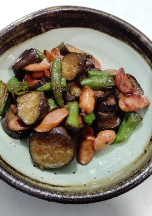 ナスとシシトウの簡単炒め物-レシピのメイン写真