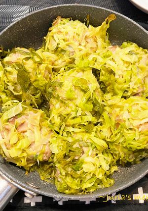 超簡単☆春キャベツのフライパン焼売-レシピのメイン写真