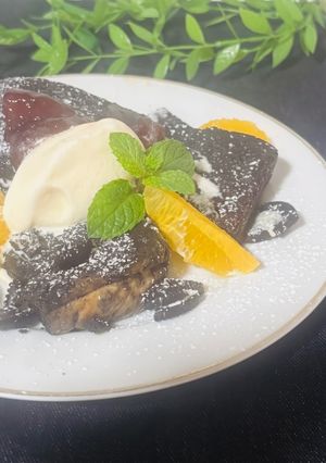 黒いフレンチトースト-レシピのメイン写真