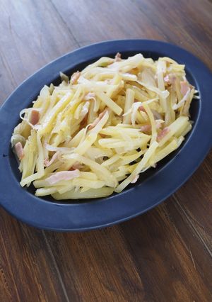 じゃがいもとベーコンの炒め-レシピのメイン写真