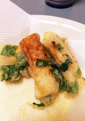 竹輪の磯辺揚げならぬ大葉揚げ♪-レシピのメイン写真
