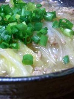 白菜と春雨のとろとろコク旨煮-レシピのメイン写真