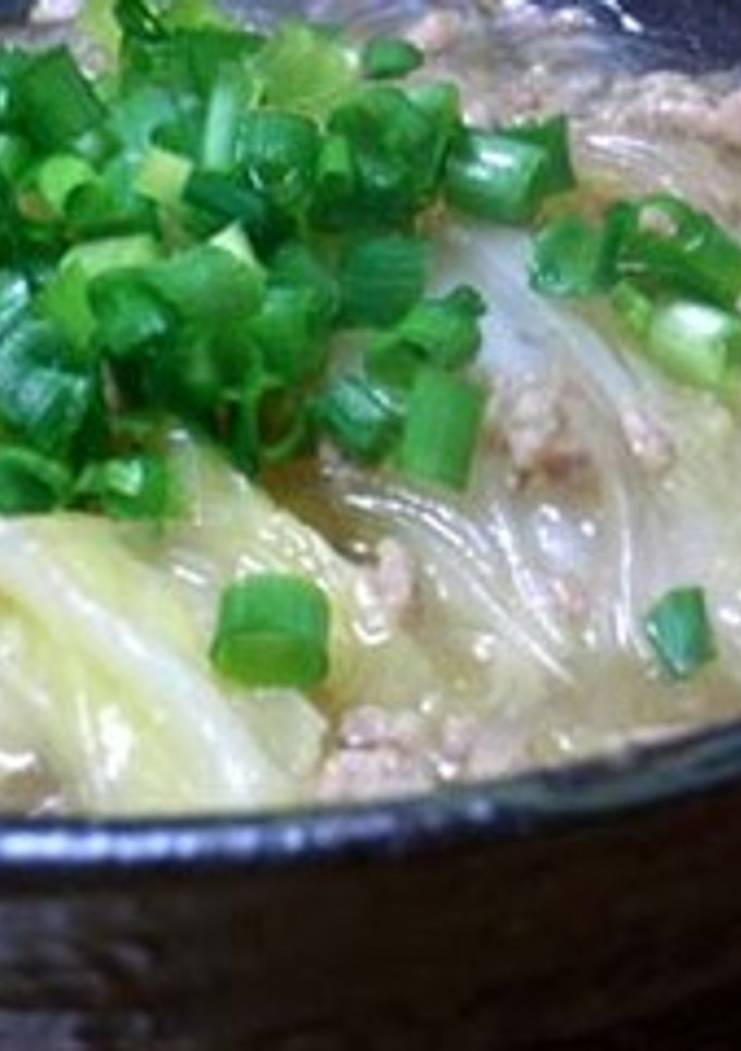 白菜と春雨のとろとろコク旨煮-レシピのメイン写真