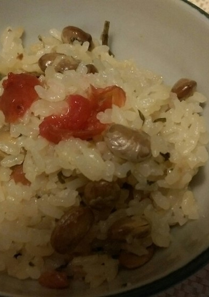 節分豆炊き込みご飯-レシピのメイン写真