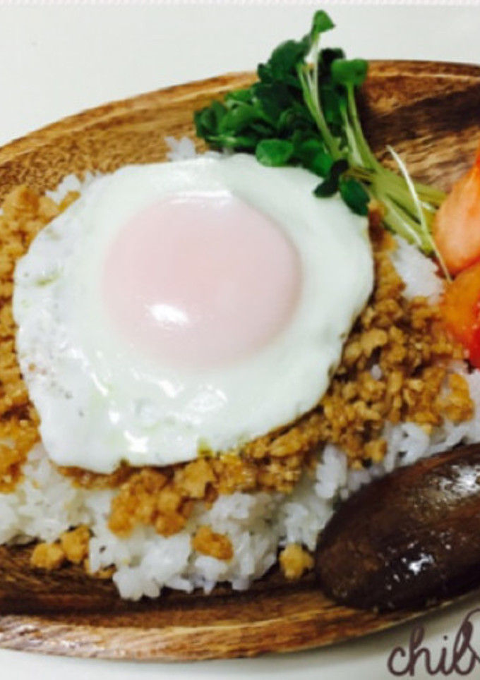 カフェ風？☆簡単そぼろ丼-レシピのメイン写真