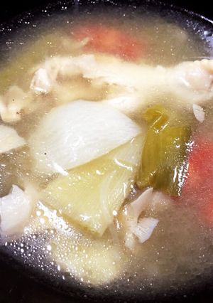 チキンとかぶのスープ-レシピのメイン写真